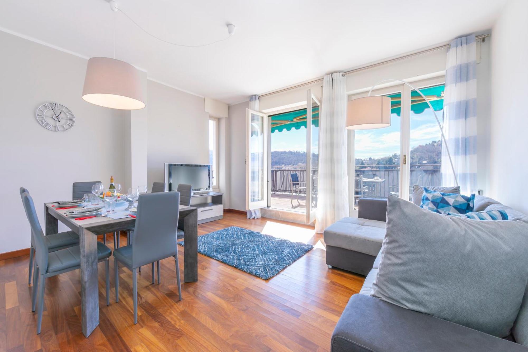 Appartamento Il Golfo Lake View - Happy Rentals Лавено Екстериор снимка